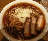 「冷し煮干しそば」@中華そば つし馬の写真