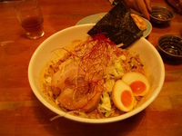 「まぜそば（680円）+大盛り（100円）」@麺屋ゆうの写真