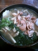 「もつ ラーメン」@中華料理 福宝の写真