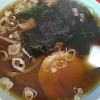 「ラーメン（細麺）￥500」@ましまの写真