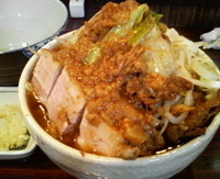 「シャクジ（辛味抜き） 大盛」@麺処 井の庄の写真