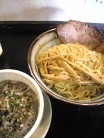 「極太つけ麺黒大+炙りチャーシュー」@麺堂 稲葉の写真