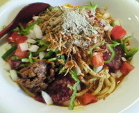 「ピザそば 800円」@ajitoの写真