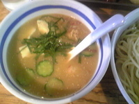 「夏みそつけ麺（中盛）」@神田大勝軒の写真