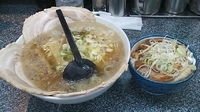 「ラーメン（+チャーシュー）・チャーシュー丼（小）」@らーめん涌井の写真