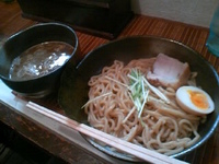 「つけ麺（あつもり）」@つけめん 藍の写真