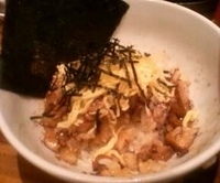 「白丸+チャーシューまぶしごはん」@博多一風堂 五反田店の写真