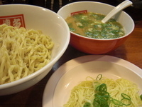「つけ麺（塩）780円+ちび替え玉80円」@拉麺処 博多三社塾の写真