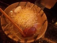 「札幌ネギ味噌ラーメン800円+ライス（サービス）=800円」@はっちゃき家の写真