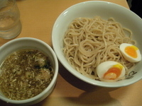 「塩玉つけ麺」@塩専門 ひるがお 東京駅店の写真