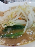 「味噌ラーメン540円」@ラーメン大学 大島店の写真