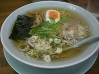 「和風らーめん（正油） 530円」@たけの家の写真