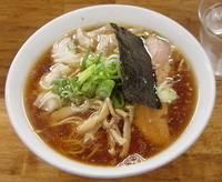 「わんたんめん」@支那そば 福々亭の写真