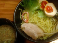 「こってりつけ麺 味玉」@旬麺しろ八の写真