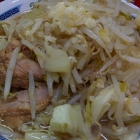 「小ラーメン（￥500）」@ラーメン二郎 目黒店の写真