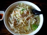 「塩タンメン（700円）」@タンメンしゃきしゃきの写真