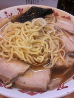 「中華そば肉盛り 大盛り」@重厚煮干中華そば 大ふく屋 川口店の写真