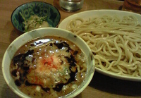 「味噌つけ麺+味玉」@らーめん マル汁屋の写真
