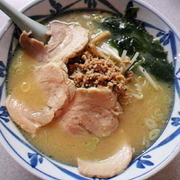 「ミソチャーシューメン（麺カタメ） ¥800」@金山らあめんの写真