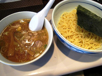 「つけめん+中盛り（750+50円）」@麺や 小江戸の写真