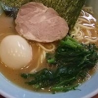 「味玉らーめん」@横浜家系ラーメン 家家家 飯田橋店の写真