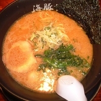 「ラーメン」@西新 海豚やの写真