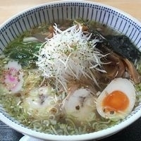 「奥久慈軍鶏ラーメン塩味 ￥1000」@奥久慈ラーメン なかざわの写真