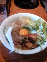 「汁なし:900円」@戸越らーめん えにしの写真