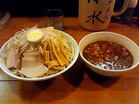 「つけそば（大盛）」@とん○の写真