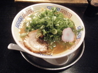 「中華そば 源味+ネギ」@紀州和歌山ラーメン まっち棒 千種店の写真