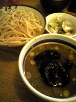 「つけ麺 普通盛 & 水餃子」@東池袋大勝軒 新化の写真