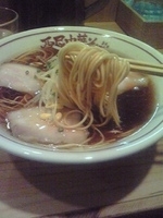 「中華そば+味玉+ライス」@西尾中華そばの写真