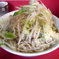 「小￥650（麺少なめ・ヤサイ・ニンニク）」@ラーメン二郎 桜台駅前店の写真