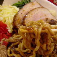 「カレーまぜそば 中盛 650円」@山勝軒の写真