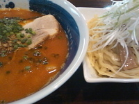 「たんたんつけめん850円 のり（マイ箸サービス）」@麺処まるわの写真