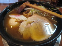 「栄昇らーめん+醤油味玉+メンマ盛」@栄昇らーめんの写真