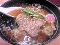 「醤油ラーメン」@らーめん さのや 東北自動車道下り佐野SA店の写真