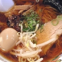 「支那そば（味付玉子トッピング）」@支那そば屋 蘭丸の写真