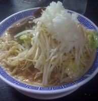 「ふじ麺（680円）、大盛り（300g）」@匠神角ふじ 柏店の写真