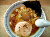 「たむぞうラーメン あっさり+味玉」@らーめん たむぞうの写真