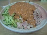 「中村さんの冷やし中華大盛（950円+100円）」@らーめん 安べえの写真