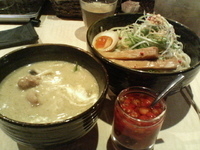 「タイ風グリーンカレーつけ麺（7月限定、1日15食限定）」@麺喰屋 澤の写真