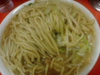 「小ラーメン ニンニク」@ラーメン二郎 神田神保町店の写真