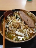 「ねぎそぼろラーメン（みそ）￥735円」@匠亭の写真