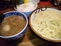 「特製つけ麺&小ライス」@ラーメン 麺や亮の写真
