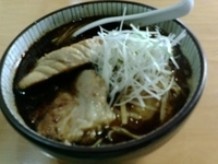 「こってり醤油黒 厚切焼豚」@こもり家の写真