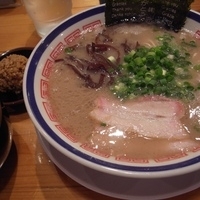 「ラーメン+赤鬼」@博多長浜らーめん 田中商店の写真
