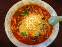 「チーズとまとらーめん（￥1,102）」@青竹手打ちラーメン 桐生宿の写真