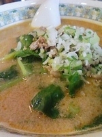 「ゴマみそラーメン（坦々麺）580円」@西遊記の写真