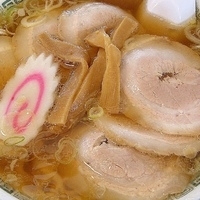 「チャーシューメン￥800+にんにく（別皿）￥50」@やまや食堂 分店の写真